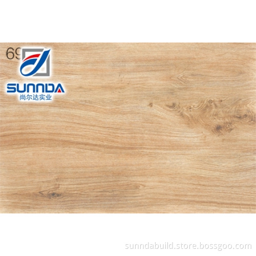 Sunnda 600x900mm China cheap outdoor porcelain wooden floor tile